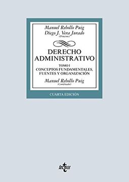 portada Derecho Administrativo: Tomo i Conceptos Fundamentales, Fuentes y Organización