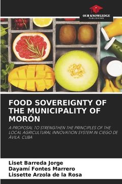 portada Food Sovereignty of the Municipality of Morón (in English)