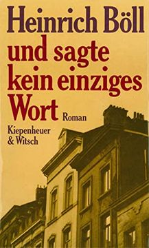 portada Und Sagte Kein Einziges Wort (en Alemán)