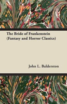 portada the bride of frankenstein (fantasy and horror classics) (in English)