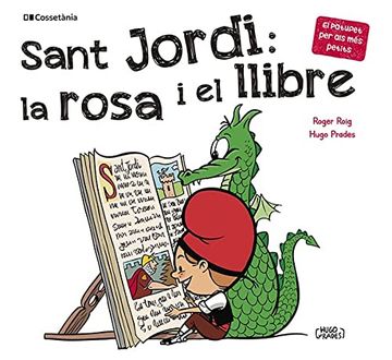portada Sant Jordi: La Rosa i el Llibre
