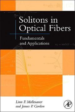 portada Solitons in Optical Fibers: Fundamentals and Applications (in English)