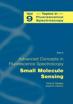 portada Advanced Concepts in Fluorescence Sensing: Part A: Small Molecule Sensing (en Inglés)