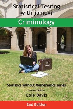portada Statistical Testing with jamovi Criminology: Second Edition (en Inglés)