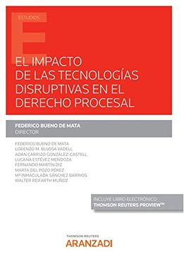 portada El Impacto de las Tecnologías Disruptivas en el Derecho Procesal (Papel + E-Book) (Monografía)