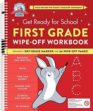 portada Get Ready for School: First Grade Wipe-Off Workbook (in English)