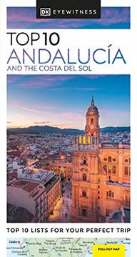portada Dk Eyewitness top 10 Andalucía and the Costa del sol (Pocket Travel Guide) (en Inglés)