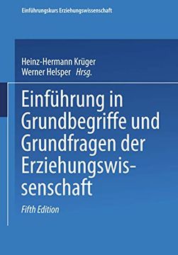 portada Einführung in Grundbegriffe und Grundfragen der Erziehungswissenschaft (en Alemán)