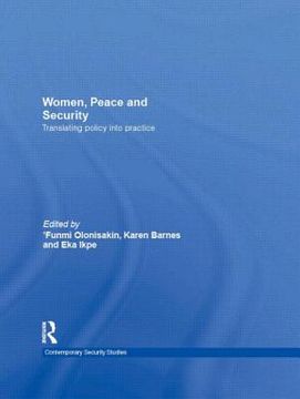portada women, peace and security (en Inglés)