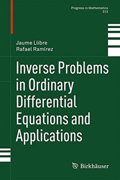portada Inverse Problems in Ordinary Differential Equations and Applications (Progress in Mathematics)
