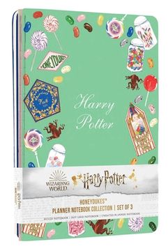 portada Harry Potter: Honeydukes Planner Notebook Collection (Set of 3): (Harry Potter School Planner School, Harry Potter Gift, Harry Potter Stationery, Unda (en Inglés)
