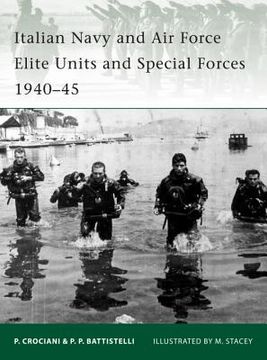 portada italian navy & air force elite units & special forces 1940-45 (en Inglés)