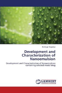 portada Development and Characterization of Nanoemulsion