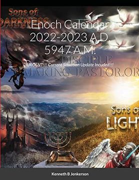 portada Enoch Calendar 2022-2023 A. D. 5947 A. M. Urgent! Current Situation Update Incuded! (en Inglés)