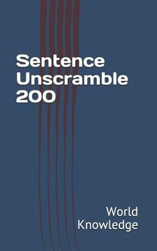 portada Sentence Unscramble 200 (en Inglés)