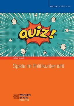 portada Spiele im Politikunterricht (en Alemán)