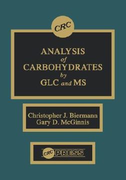 portada analysis of carbohydrates by glc and ms (en Inglés)