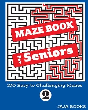 portada MAZE BOOK For Seniors (en Inglés)