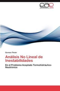 portada an lisis no lineal de inestabilidades (in English)
