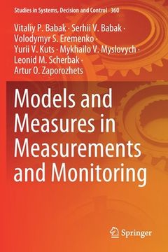 portada Models and Measures in Measurements and Monitoring (en Inglés)