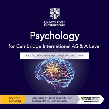 portada Cambridge International as & a Level Psychology Second Edition Digital Teacher's Resource Access Card 2 Revised Edition