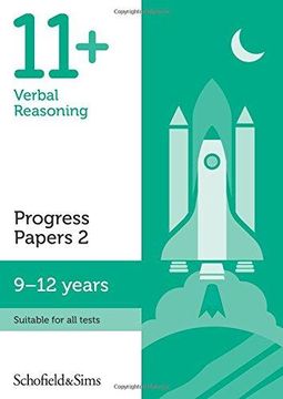 portada 11+ Verbal Reasoning Progress Papers Book 2: KS2, Ages 9-12 (en Inglés)