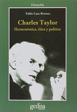 portada Charles Taylor Hermeneutica Etica y Politica (in Spanish)