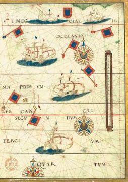 portada Carnet Ligné Atlas Nautique Du Monde Miller 2, 1519 (en Francés)