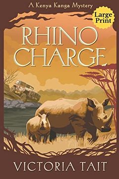 portada Rhino Charge (Kanga Mystery Series Large Print) (in English)