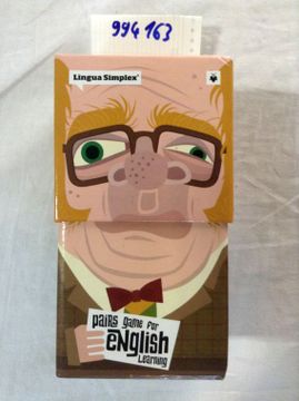 portada Lingua Simplex Pairs Game - English: Language Play. Language Learning. (en Inglés)