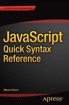 portada JavaScript Quick Syntax Reference (en Inglés)