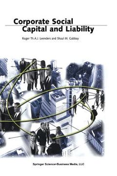 portada Corporate Social Capital and Liability (en Inglés)