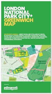 portada London National Park City - Greenwich Map: Maps for Urban Explorers (London National Park City Map) (en Inglés)