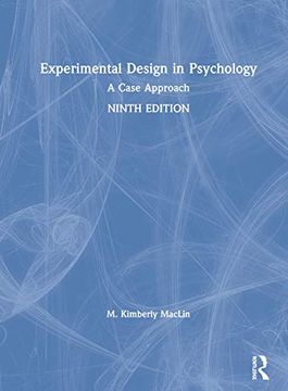 portada Experimental Design in Psychology: A Case Approach (en Inglés)