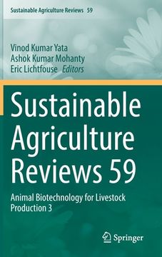 portada Sustainable Agriculture Reviews 59: Animal Biotechnology for Livestock Production 3 (en Inglés)