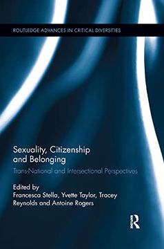 portada Sexuality, Citizenship and Belonging (Routledge Advances in Critical Diversities) (in English)