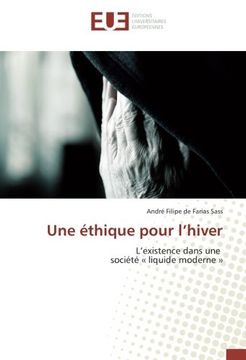 portada Une éthique pour l'hiver (OMN.UNIV.EUROP.)