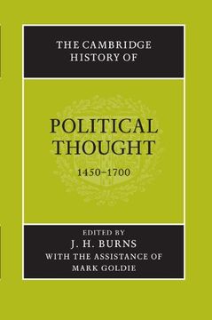 portada The Cambridge History of Political Thought 1450-1700 (en Inglés)