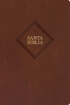portada Rvr 1960 Biblia Letra Gigante, Café, Piel Fabricada (in Spanish)