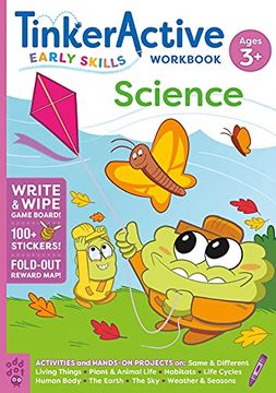 portada Tinkeractive Early Skills Science Workbook Ages 3+ (en Inglés)