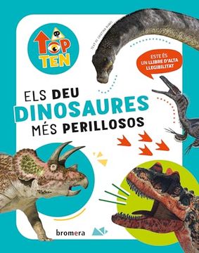 portada Top ten els deu Dinosaures mes Perillosos (en Valenciano)