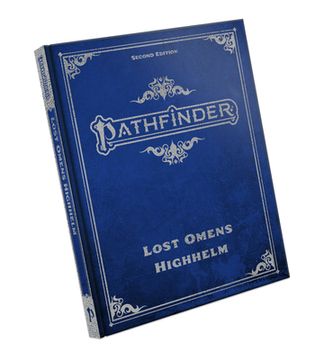 portada Pathfinder Lost Omens Highhelm Special Edition (P2) (en Inglés)