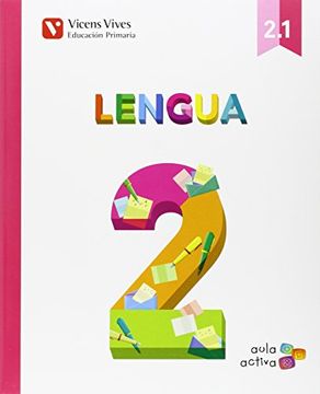 portada Aula Activa, lengua, 2 Educación Primaria. 1, 2 y 3 trimestre (Paperback) (in Spanish)