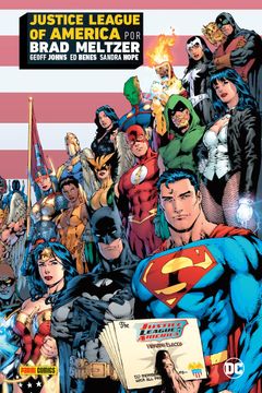 portada Justice League of America de Brad Meltzer - Editorial Panini (in Spanish)