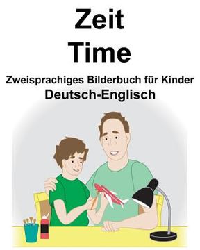 portada Deutsch-Englisch Zeit/Time Zweisprachiges Bilderbuch für Kinder
