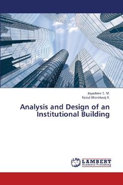 portada Analysis and Design of an Institutional Building