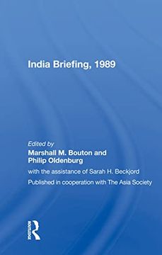 portada India Briefing, 1989 (en Inglés)