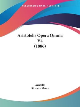 portada Aristotelis Opera Omnia V4 (1886) (in Latin)