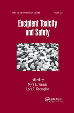 portada Excipient Toxicity and Safety (in English)