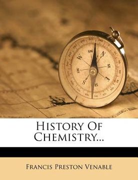 portada history of chemistry... (en Inglés)